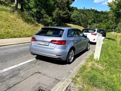 Audi A3 1.5 TFSI S-Tronic — Berline compacte dynamique, 95'000 km, sans sinistre — side view