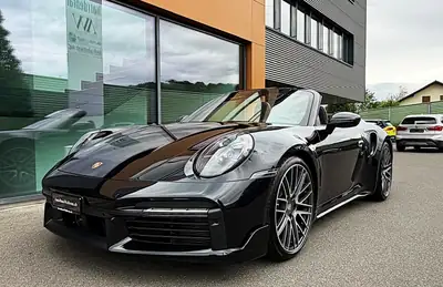 Porsche 911 Cabriolet 3.7 Turbo — Roadster mythique, 580 ch, très faible kilométrage — Miniatur 8