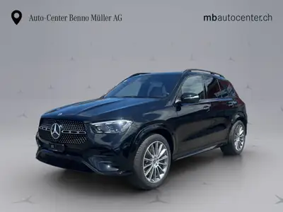 Mercedes-Benz GLE 450 AMG Line — SUV hybride 401 ch, très faible kilométrage — côté