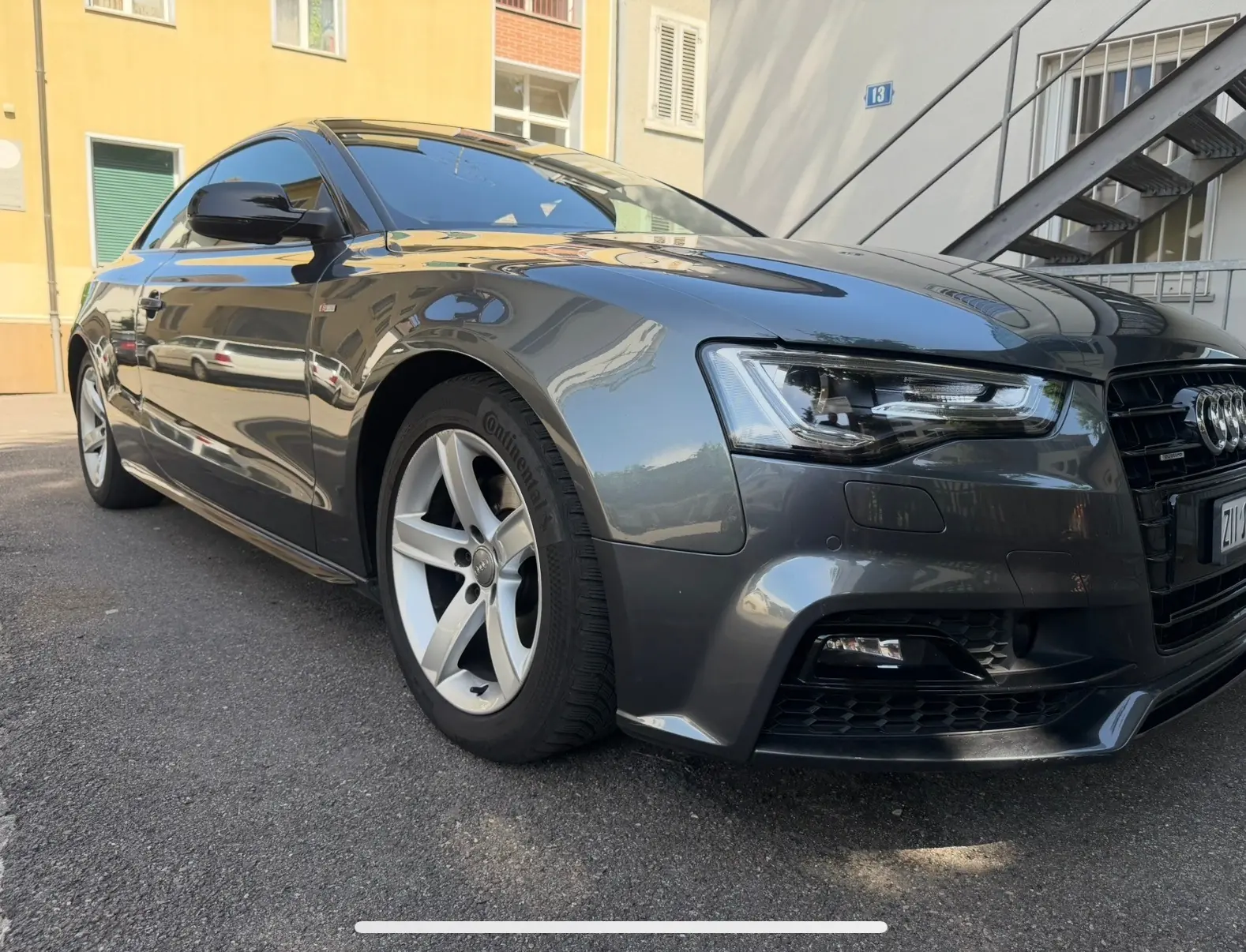 Audi A5 Coupé 2.0 TDI 190 quattro — Coupé sportif diesel, 149'000 km — Außenansicht