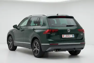 VW Tiguan 2.0 TDI R-Line 4Motion — SUV polyvalent, consommation maîtrisée — Heckansicht
