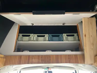 VW T3 Typ 2 1985 — Un classique du camping-car, diesel économique et fiable — Detail
