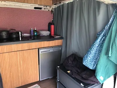 VW T3 Typ 2 1985 — Un classique du camping-car, diesel économique et fiable — Miniatur 7