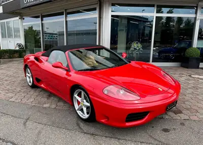 Ferrari F360 Spider 2003 — Cabriolet légendaire, 400 ch et boîte F1 — côté