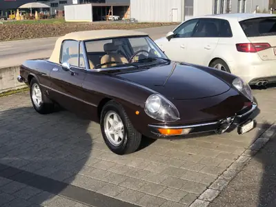 Alfa Romeo Spider 1979 — Cabriolet de légende, moteur 2.0L essence, 92'000 km — dettaglio
