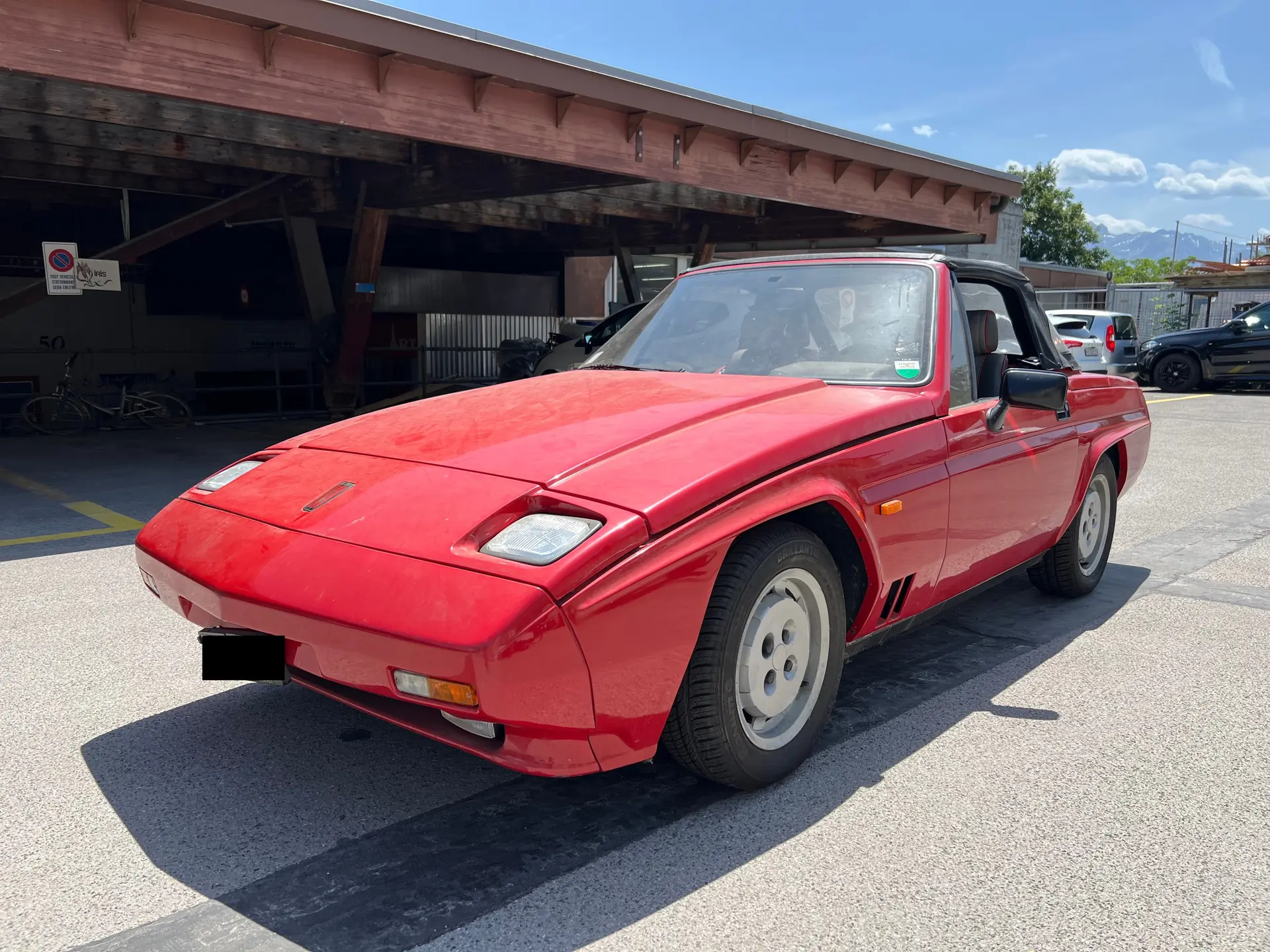 Reliant Scimitar 1600 SS1 — Cabriolet British Cult, trouvaille de garage à faible kilométrage — Außenansicht