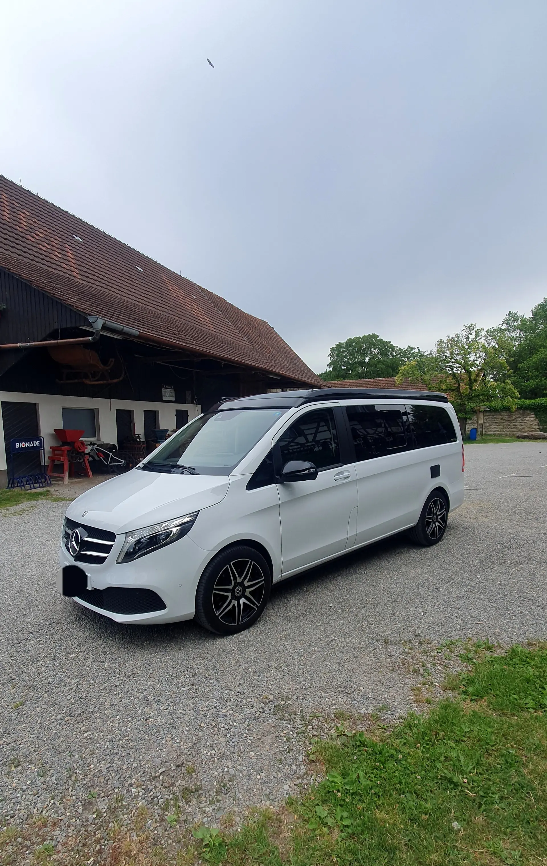 Mercedes-Benz Marco Polo Horizon 4matic 250d — Camping-car premium, 6000 km, caméra 360° — Außenansicht
