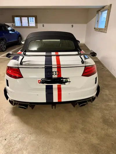Audi TT RS Cabriolet 2019 — 555 ch, Garage car impeccable, très faible kilométrage — côté