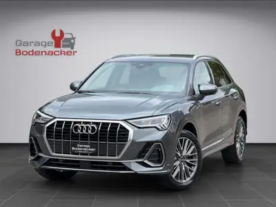 Audi Q3 40 TDI S line quattro — SUV diesel performant, 73'000 km, garantie 1 an — vue extérieure