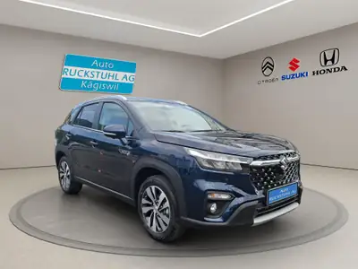 Suzuki S-Cross 1.4T Sakura Top Hybrid 4x4 — SUV compact écologique, finition premium — side view