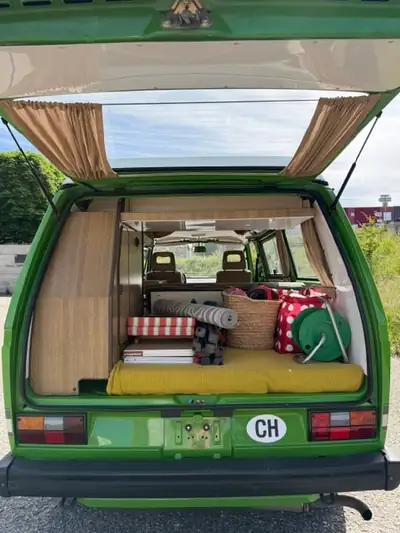 VW T3 Typ 2 T25 Westfalia Joker — Le camping-car vintage authentique des années 80 — Detail