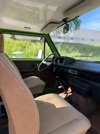 VW T3 Typ 2 T25 Westfalia Joker — Le camping-car vintage authentique des années 80 — Innenraum