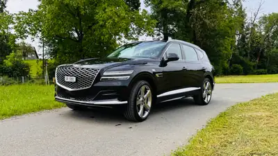Genesis GV80 3.0D Luxus Plus — SUV premium 6 places, diesel performant, garantie usine — vue extérieure