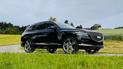 Genesis GV80 3.0D Luxus Plus — SUV premium 6 places, diesel performant, garantie usine — arrière