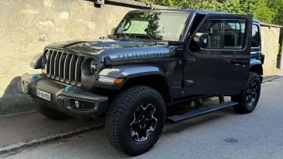 Jeep Wrangler Rubicon 4xe — Hybride rechargeable performant, 63 500 km, état impeccable — interior