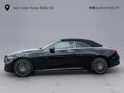 Mercedes-Benz CLE 450 AMG Line 4matic Cabriolet — Élégance décapotable et performance hybride — côté