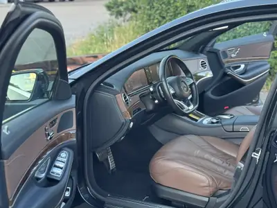 Mercedes-Benz S 500 V8 4Matic — Berline prestige 455 ch, finition AMG, entretien à jour — cruscotto