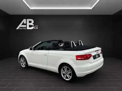Audi A3 Cabriolet 1.8 TFSI S-Line — Décapotable dynamique, 200'000 km — vista posteriore
