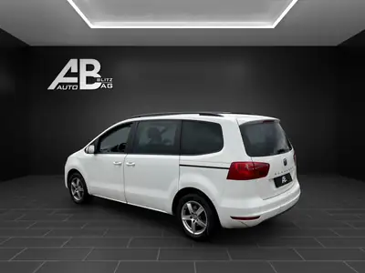 SEAT Alhambra 1.4 TSI — Monospace 7 places, moteur turbo dynamique — vista posteriore
