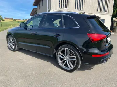 Audi SQ5 — SUV sportif diesel 313 ch, toutes options, sans accident — Heckansicht