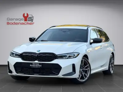 BMW M340d xDrive Touring — Break diesel M Sport, 340 ch et équipement premium — exterior view