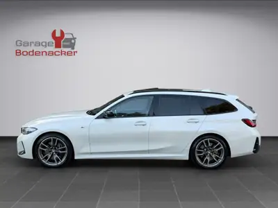 BMW M340d xDrive Touring — Break diesel M Sport, 340 ch et équipement premium — rear view