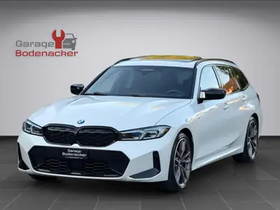 BMW M340d xDrive Touring — Break diesel M Sport, 340 ch et équipement premium — side view