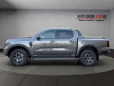 Ford Ranger Wildtrak 2.0 Eco Blue e-4WD — Pickup premium 4x4 diesel automatique 2025 — rear view