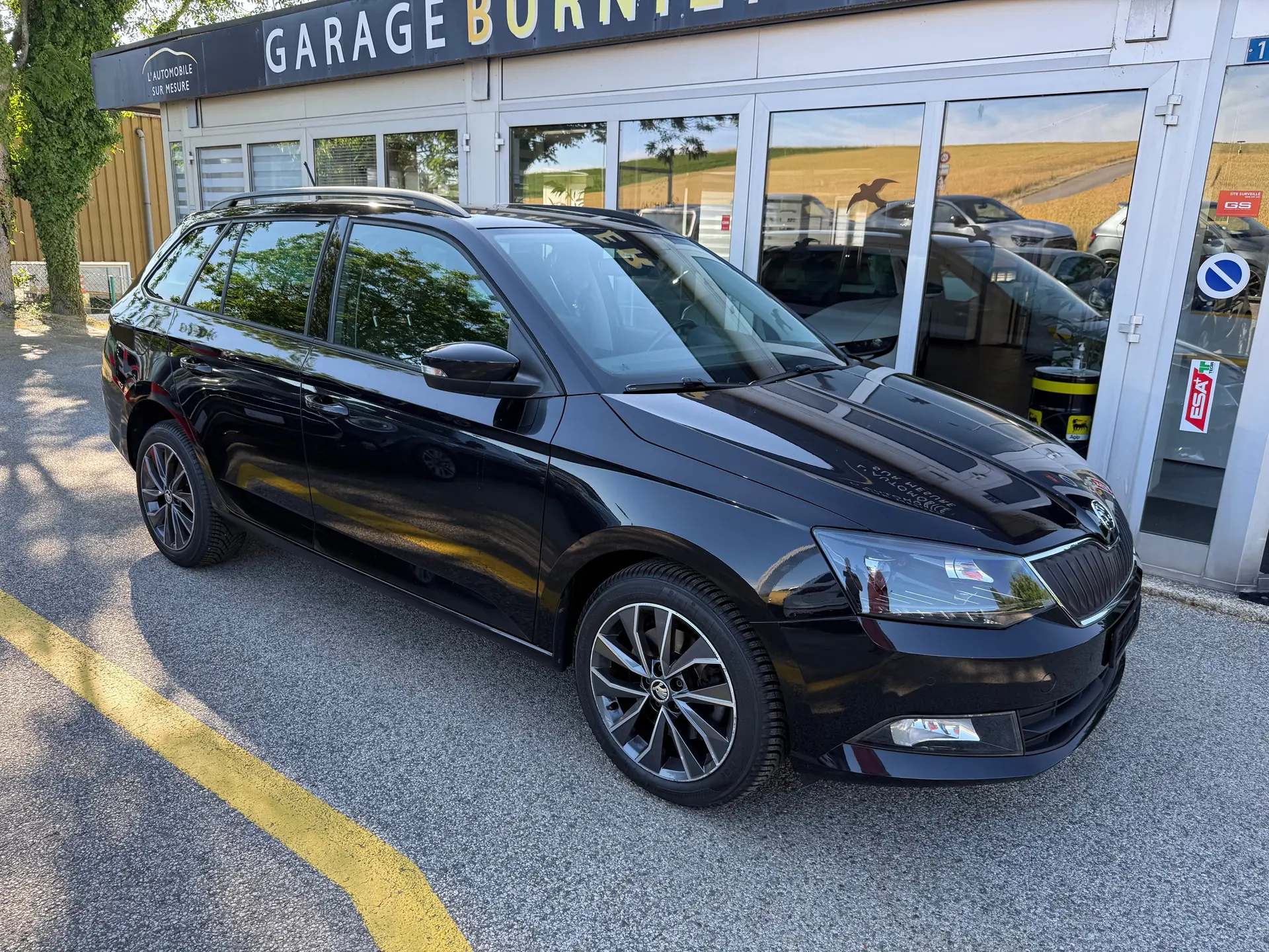 Skoda Fabia 1.0 TSI Swiss Line — Break compact économe, sans accident