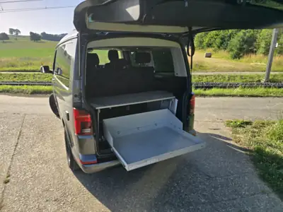 VW T6.1 California Beach — Le camping-car compact 4x4 performant et librement aménageable — Miniatur 10