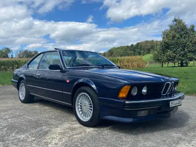 BMW 635 CSI 1989 — L'une des dernières E24, coupé de prestige intemporel — fianco