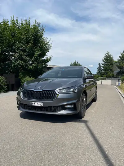 Skoda Fabia 1.0 TSI Dynamic DSG — Citadine efficace, quasi-neuve à 7'700 km — exterior view
