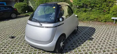 Micro Microlino Pioneer Medium Range — L'électrique urbain malin, quasi neuf — Außenansicht