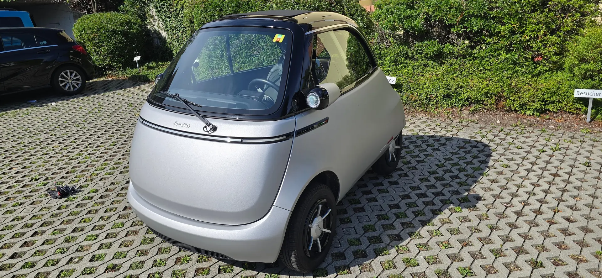 Micro Microlino Pioneer Medium Range — L'électrique urbain malin, quasi neuf — Außenansicht