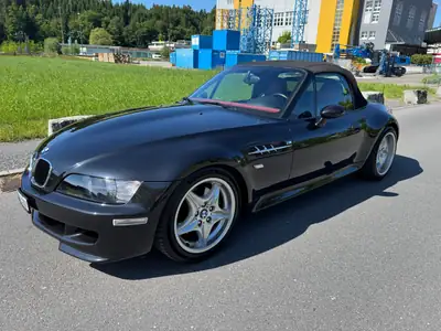 BMW Z3 M 3.2 — Roadster légendaire 1997, 321 ch et seulement 33 900 km — Seitenansicht