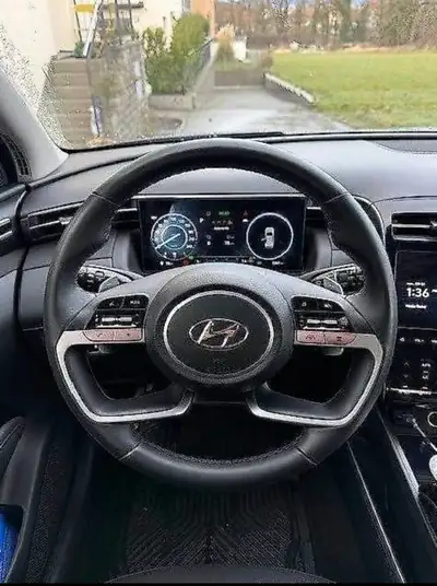 Hyundai Tucson 1.6 PHEV Vertex 4WD — Hybride rechargeable, 10'000 km, garantie jusqu'en 2029 — Seitenansicht