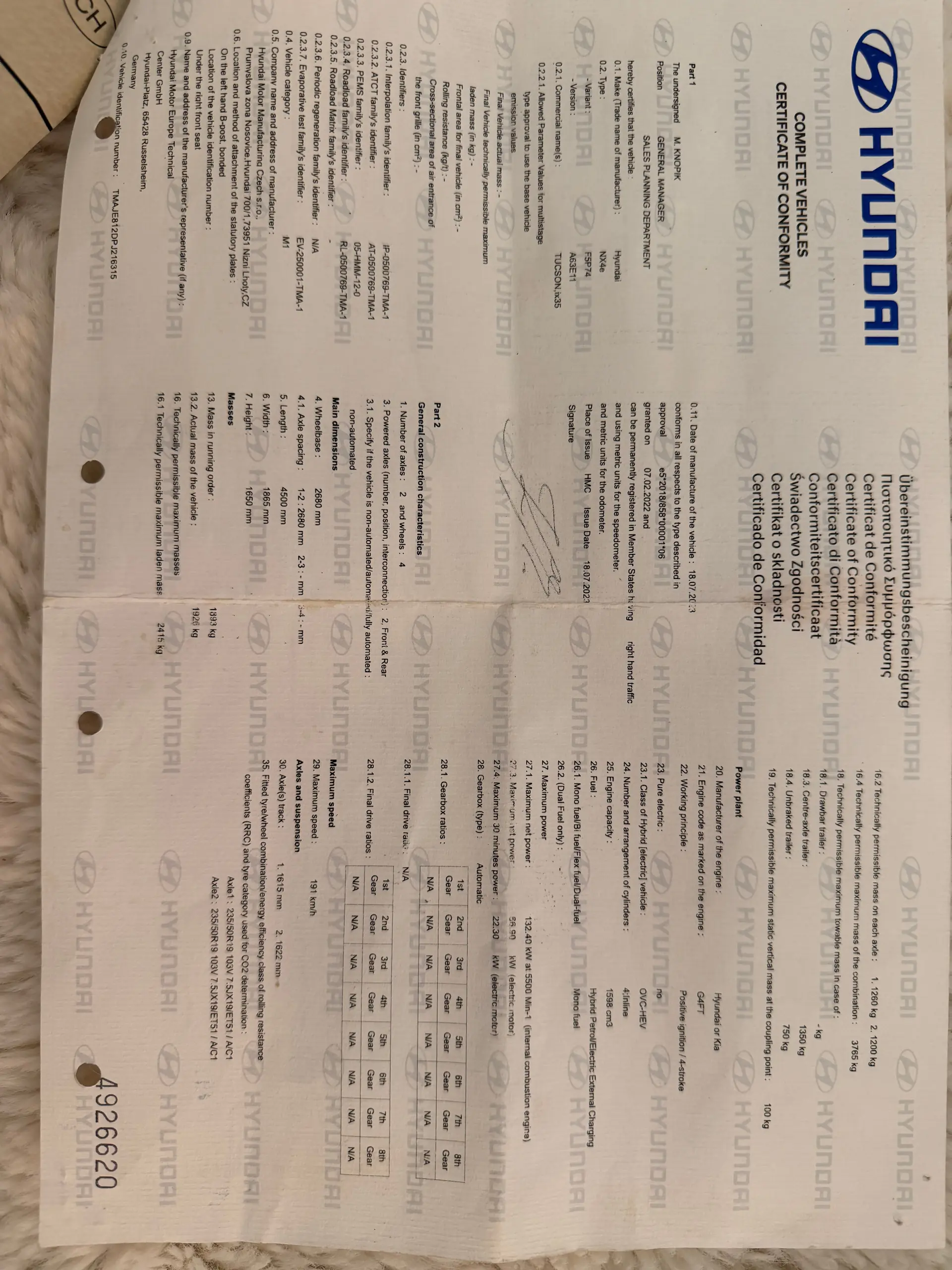 Hyundai Tucson 2024 occasion Delley — 4