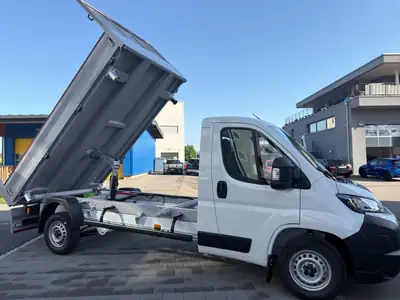 Fiat Ducato 35 L3H1 — Benne basculante diesel, 3 places, garantie 24 mois — Miniatur 34