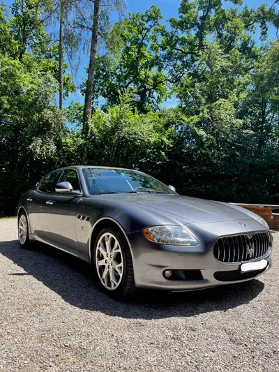 Maserati Quattroporte 4.7 V8 S — Berline de prestige, 431 ch et historique irréprochable — fianco