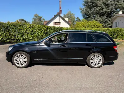 Mercedes-Benz C 200 Kompressor Avantgarde — Break automatique, cuir chauffant et caméra — arrière