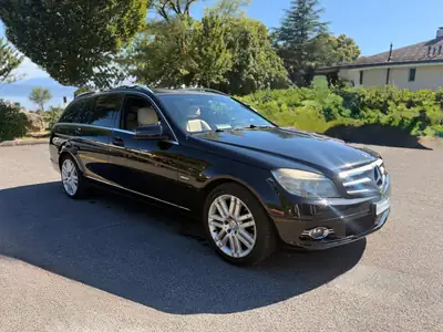Mercedes-Benz C 200 Kompressor Avantgarde — Break automatique, cuir chauffant et caméra — Miniature 8