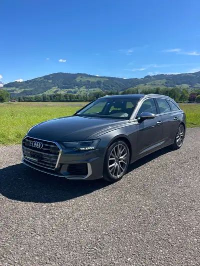 Audi S6 Avant 3.0 V6 TDI Quattro — Break sportif diesel, toit panoramique, 115'000 km — vue extérieure