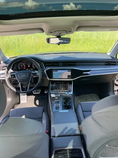 Audi S6 Avant 3.0 V6 TDI Quattro — Break sportif diesel, toit panoramique, 115'000 km — tableau de bord
