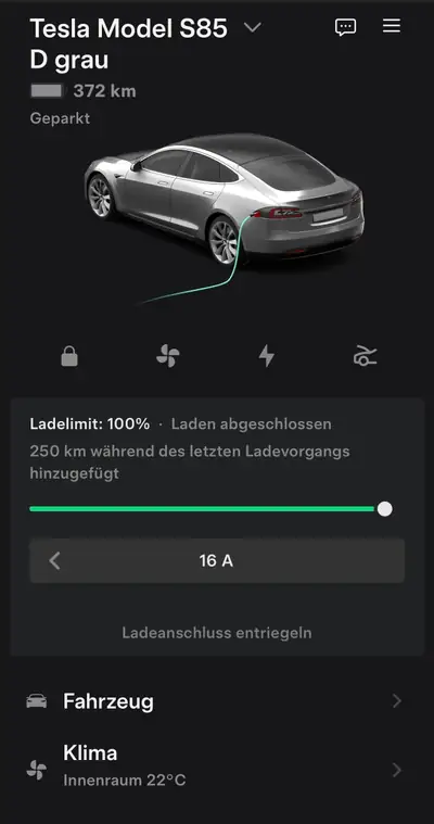 Tesla Model S 85D — Berline électrique haute performance, 525 ch, service frais — Miniature 13