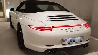 Porsche 911 991 4S Cabriolet — Roadster légendaire, 53 000 km, motorisation 400 ch — Seitenansicht