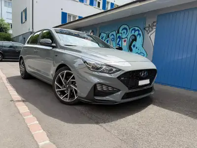 Hyundai i30 1.5 T-GDi N-Line — Berline compacte hybride mild, 21'000 km seulement — Miniatur 15