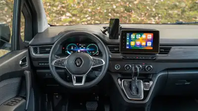 Renault Kangoo E-Tech Electric EV45 — Utilitaire électrique polyvalent, 14 500 km seulement — Seitenansicht