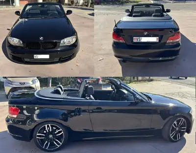 BMW 118i Cabriolet — Roadster élégant, 280000 km, équipé et fiable — vue extérieure