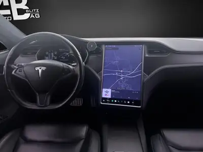 Tesla Model S Performance Ludicrous 795 PS — Berline électrique haute performance 4x4 — Miniature 11