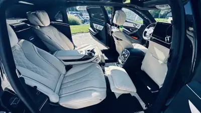 Mercedes-Maybach S 500 4MATIC — Berline de prestige, moteur V8 455 ch, kilométrage exceptionnel — Außenansicht